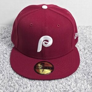 New Era 59FIFTY Philadelphia Phillies Alternate Authentic On-Field Sz 7 3/4 Hat